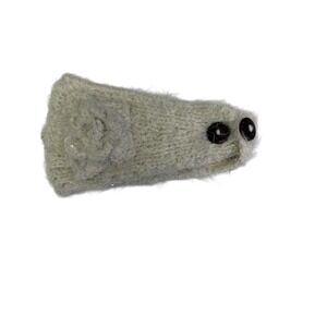 David &‎ Young Knit Headband with Buttons, Cream Color, Women's Accessory